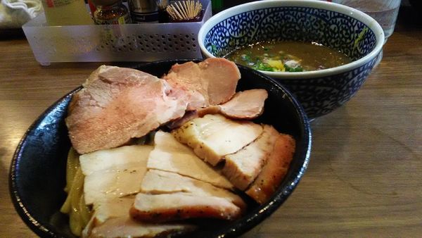 「チャーシュー極濃煮干つけ麺」@煮干しつけ麺 宮元の写真