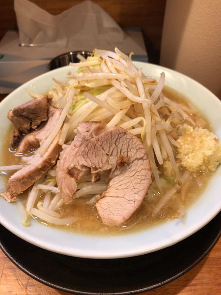 「ラーメン(ヤサイ、ニンニクマシ)」@ラーメン盛太郎の写真