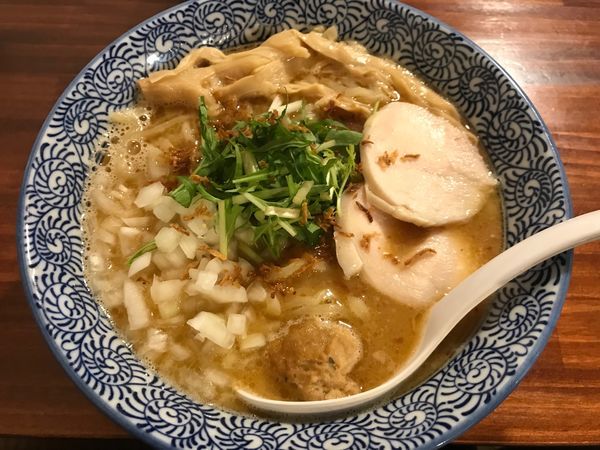 「濃厚味噌鶏そば ¥800(麺大盛+¥100)」@麺屋きよたかの写真
