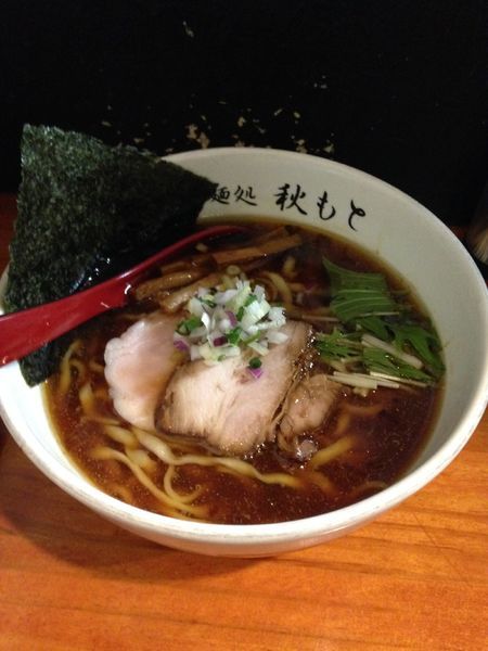 「醤油 800円」@麺処 秋もとの写真