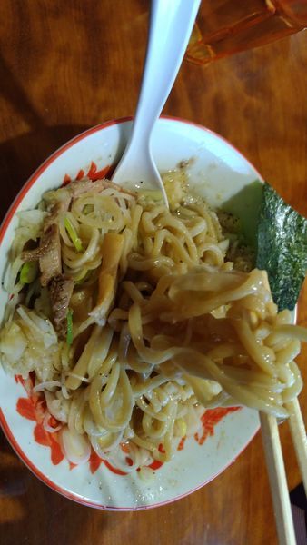 「油そば(大盛り)」@らーめん・つけめん 虎心の写真
