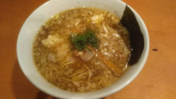 「コッテリ中華そば 750円」@自家製麺 えなみの写真