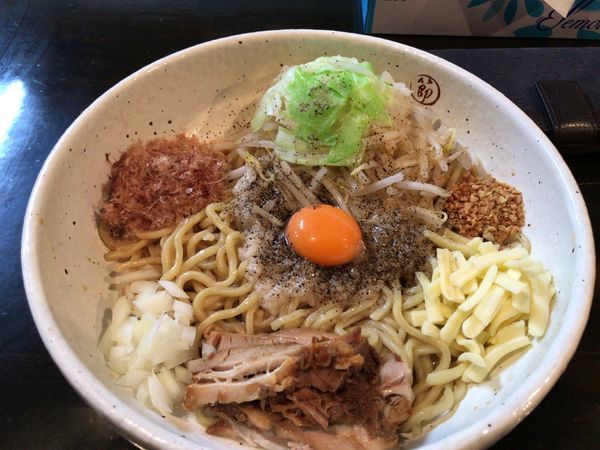 「まぜそば」@まるぶし とんやの写真