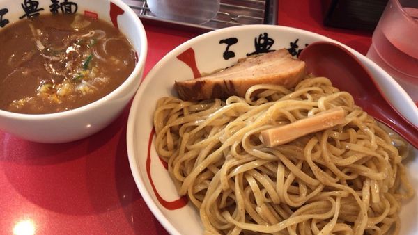 「濃厚魚介つけ麺」@三豊麺 ～斬～ 浅草ROX前店の写真