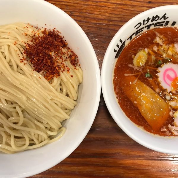 「ウマ辛つけ麺(2辛)」@つけめんTETSU さいたま特別版の写真