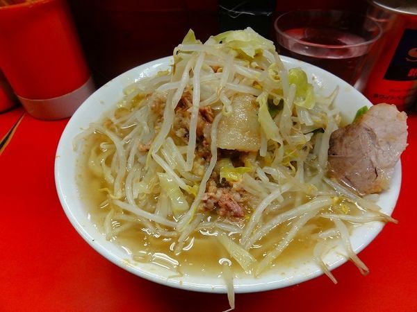 「ラーメン600円　ニンニク　脂」@ラーメン二郎 三田本店の写真