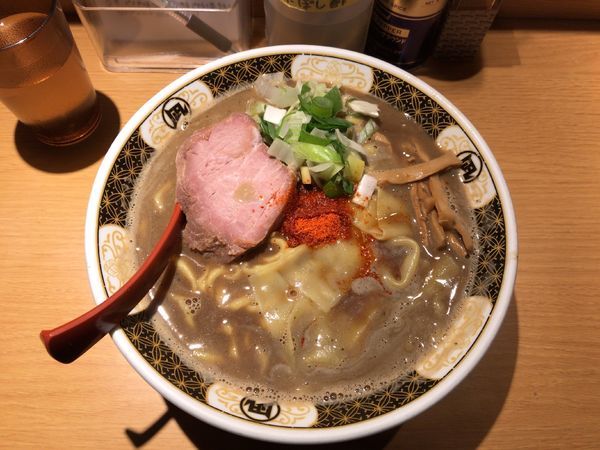 「こってり煮干(820円)」@すごい煮干ラーメン凪 西新宿7丁目店の写真