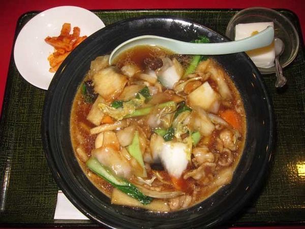 「五目湯麺（単品）　600円（ランチ）」@花彫酒家の写真