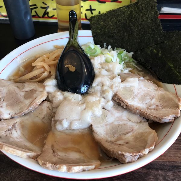 「チャーシュー麺 身入り」@手打ち中華そば 酒田 平間店の写真