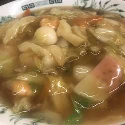 五目あんかけラーメン