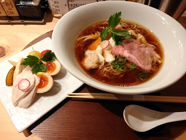 「特製鶏SOBA」@銀座 篝 本店の写真