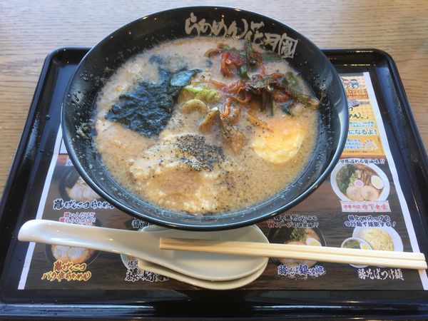 「嵐げんこつラーメン(680¥)」@らあめん花月嵐 ひたちなかファッションクルーズ店の写真