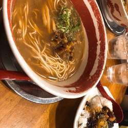 徳島ラーメン チャーシュー丼セット