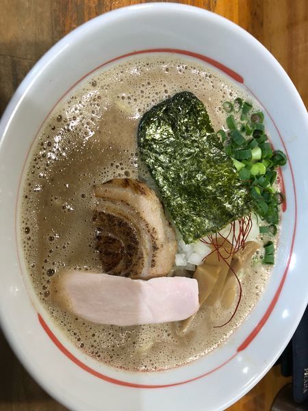 「海老むじゃきそば」@麺屋 むじゃきの写真