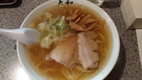 「手打ちラーメン」@佐野青竹手打ちラーメン 大和の写真