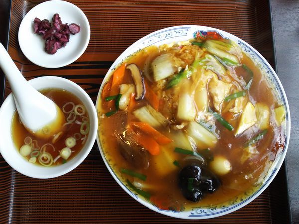 「あんかけ炒飯¥950」@ラーメンハウス 香雅の写真