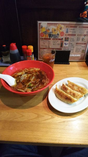 「スタミナラーメン温」@ラーメンあんずの写真