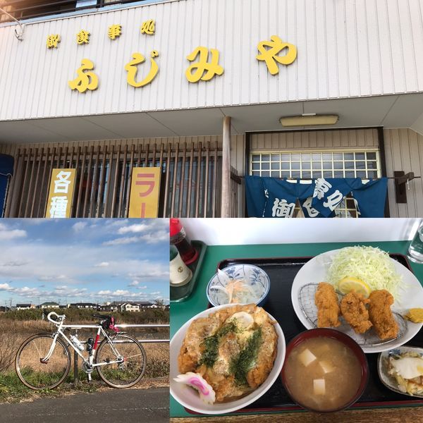 「牡蠣丼とカキフライ」@ふじみや食堂の写真