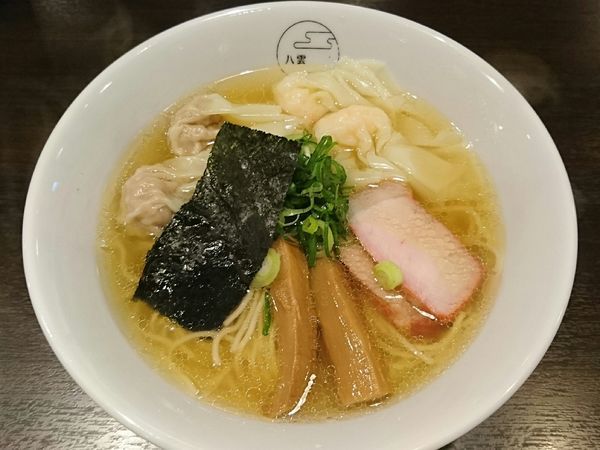 「特製ワンタンメン麺」@八雲の写真
