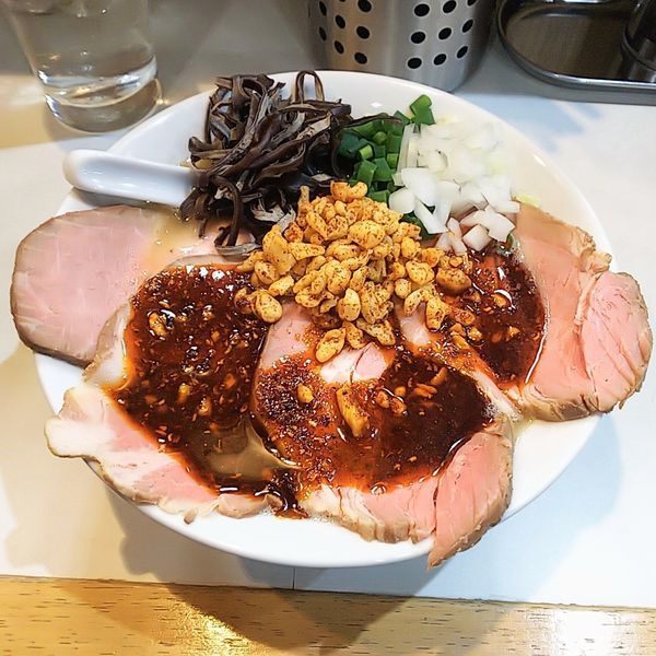 「【限定】濃厚辣チャーシュー麺」@麺屋 扇 SENの写真