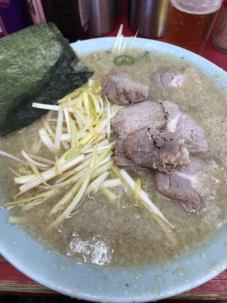 「ネギチャーシューメン」@ラーメンショップ 牛久結束店の写真