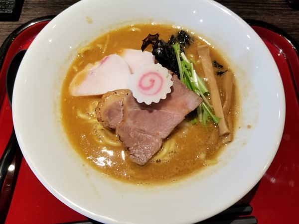 「あん肝と牡蠣の味噌そば(限定麺)」@鶏そば なんきち 東京店の写真