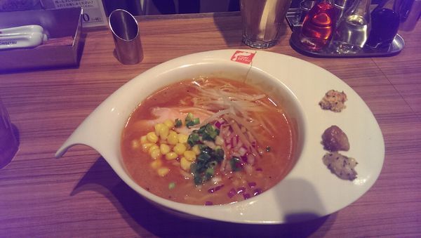 「spicy 味噌、大盛」@RAMEN FACTORY TORISETSUの写真