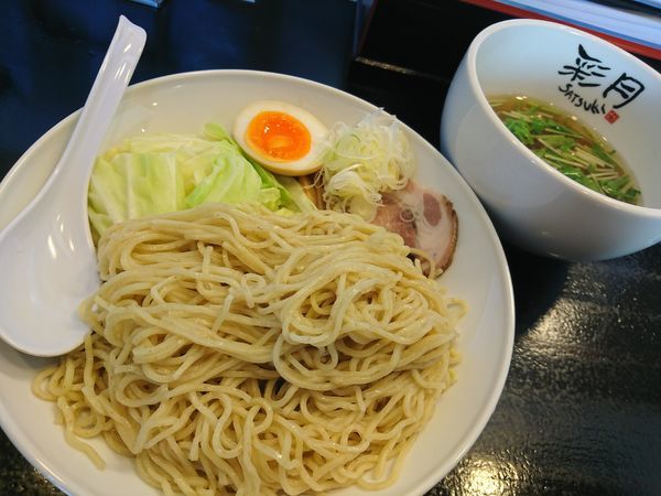 「和風塩つけめん(中盛り)」@麺屋彩月の写真