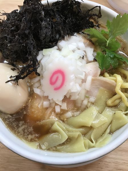 「ワハハ煮干特製」@中華そば ムタヒロ 錦糸町店の写真