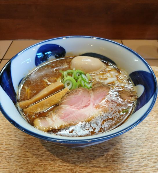 「煮干しそば 味玉」@つけめん らーめん ブータンの写真