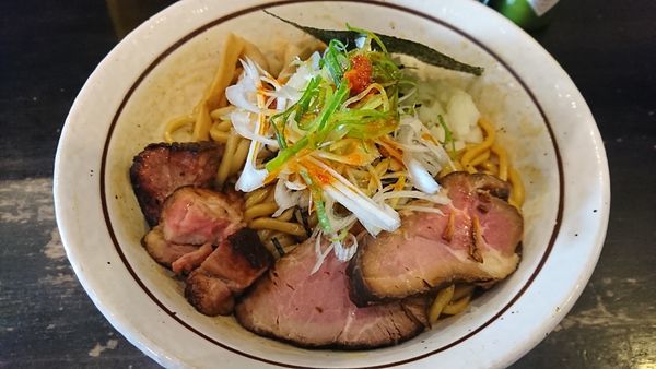 「ABURASSO中盛り」@中華そば しながわの写真