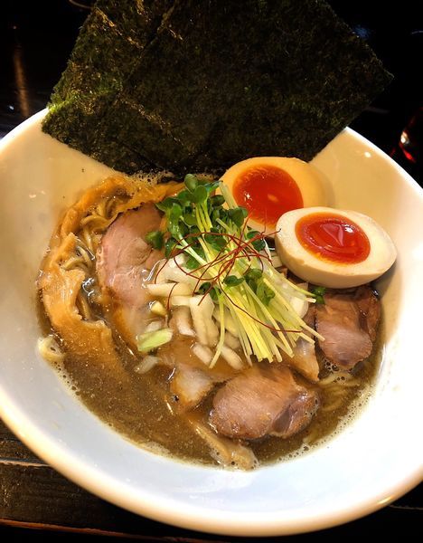 「特製にぼしらーめん」@麺や 笑 ～Sho～の写真