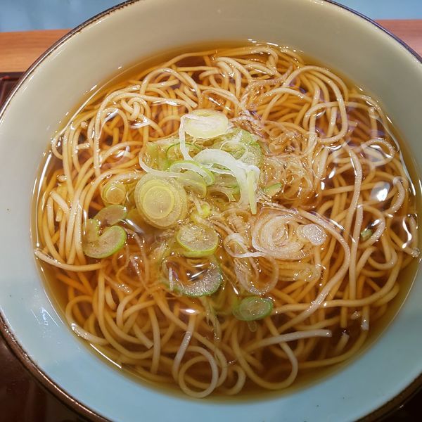 「かけそば」@文殊 川越ホーム店の写真