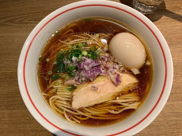 「超村越そば1500円、味玉0円」@麺尊 RAGEの写真