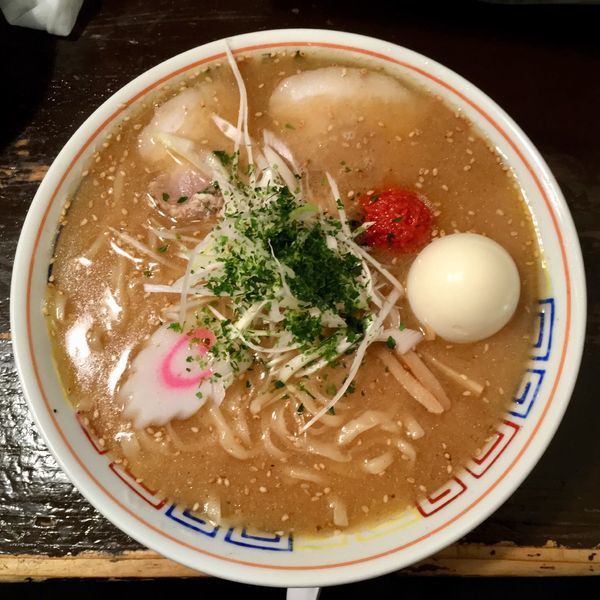 「辛みそラーメン（並）730円」@亞呉屋 山形駅前店の写真