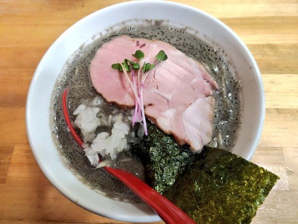 「ヤバニボ（醤油）」@めんや天夢の写真