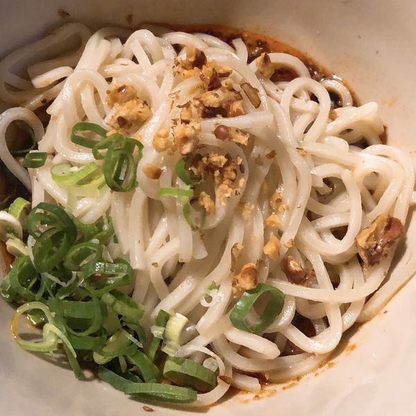 「汁なし混ぜ麺 白胡麻担々麺」@中国酒家 しるばもんきの写真