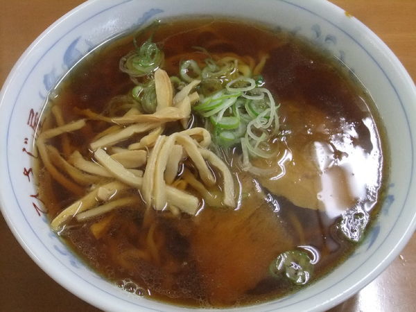 「ラーメン（600円）」@ひさじ屋食堂の写真