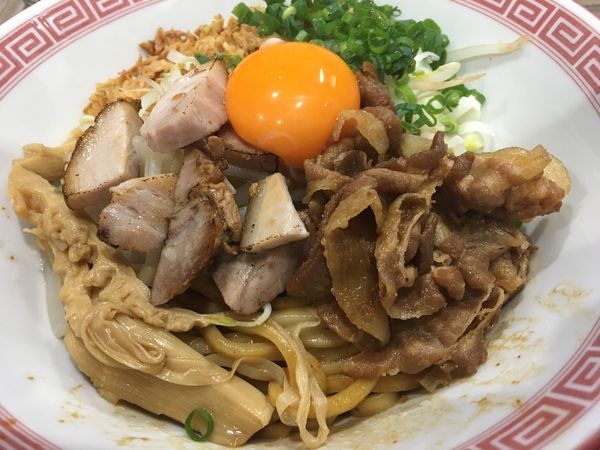 「まぜそば」@徳島NOODLE ぱどるの写真