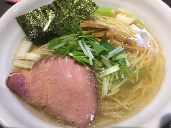 「鶏だし 塩 RAMEN」@RAMEN 火影 produced by 麺処ほん田の写真