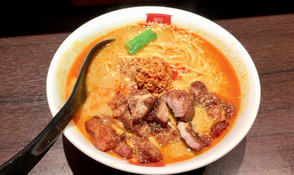 「パーコーカレー担々麺（大盛り）」@麺屋 虎杖 大門浜松町店の写真