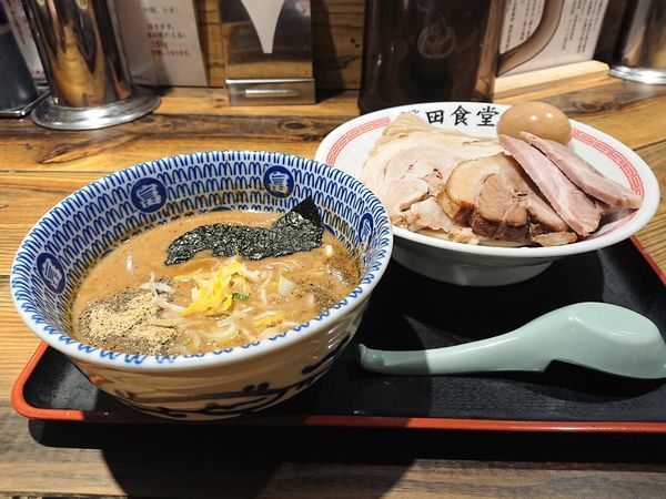 「濃厚特製つけ麺」@松戸中華そば 富田食堂の写真