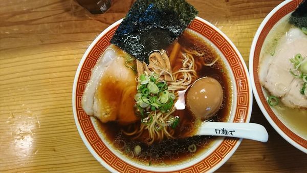 「年越し中華そば+味玉(600円+100円)」@ロ麺ズの写真