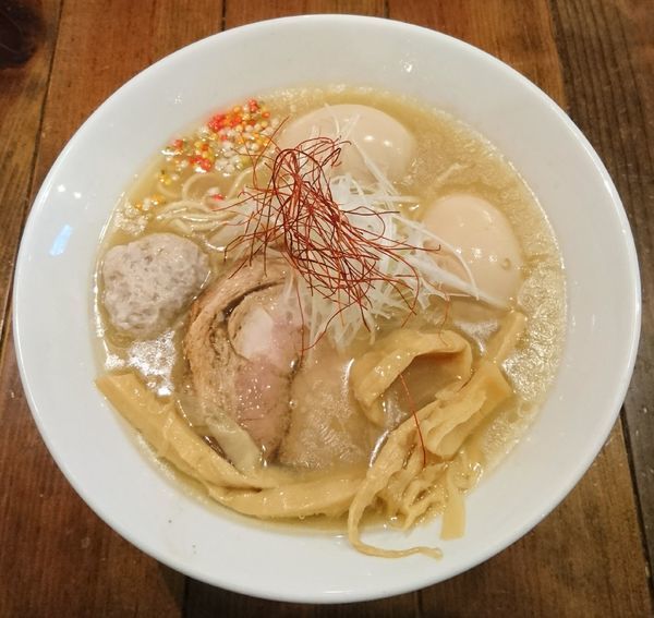 「【大晦日限定】年越し中華そば＋味玉W」@武麗舞の写真