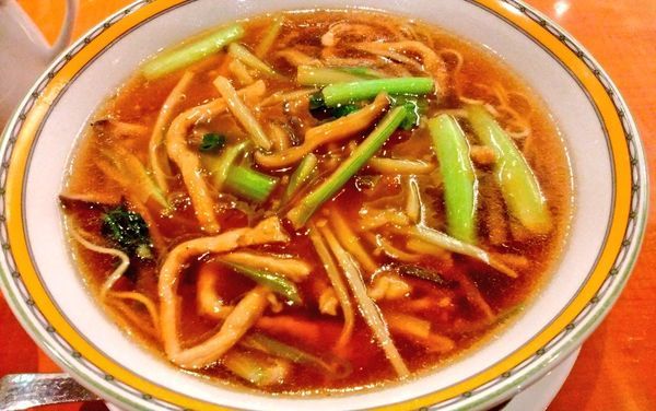 「セロリー麺＋デザート」@銀座アスター ベルシーヌ横浜の写真