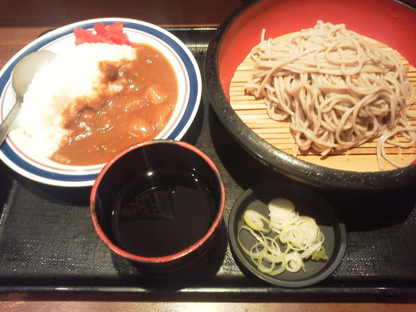 「ミニカレーセット 530円」@名代 富士そば 池袋東口店の写真