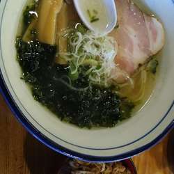 塩青さらーめん&ネギ辛チャー丼