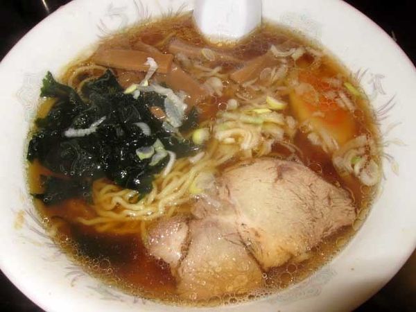 「ラーメン　500円」@大釜 本店の写真