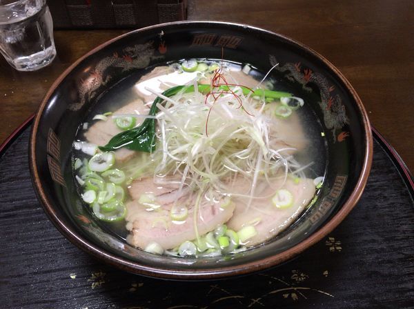「潮(しお)チャーシューメン」@塩川屋の写真
