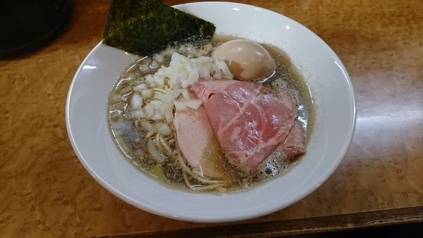 「味玉純煮干そば」@中華そば 児ノ木の写真